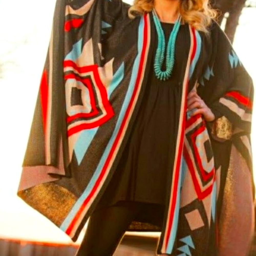 Cinco Ranch Aztec Cardigan